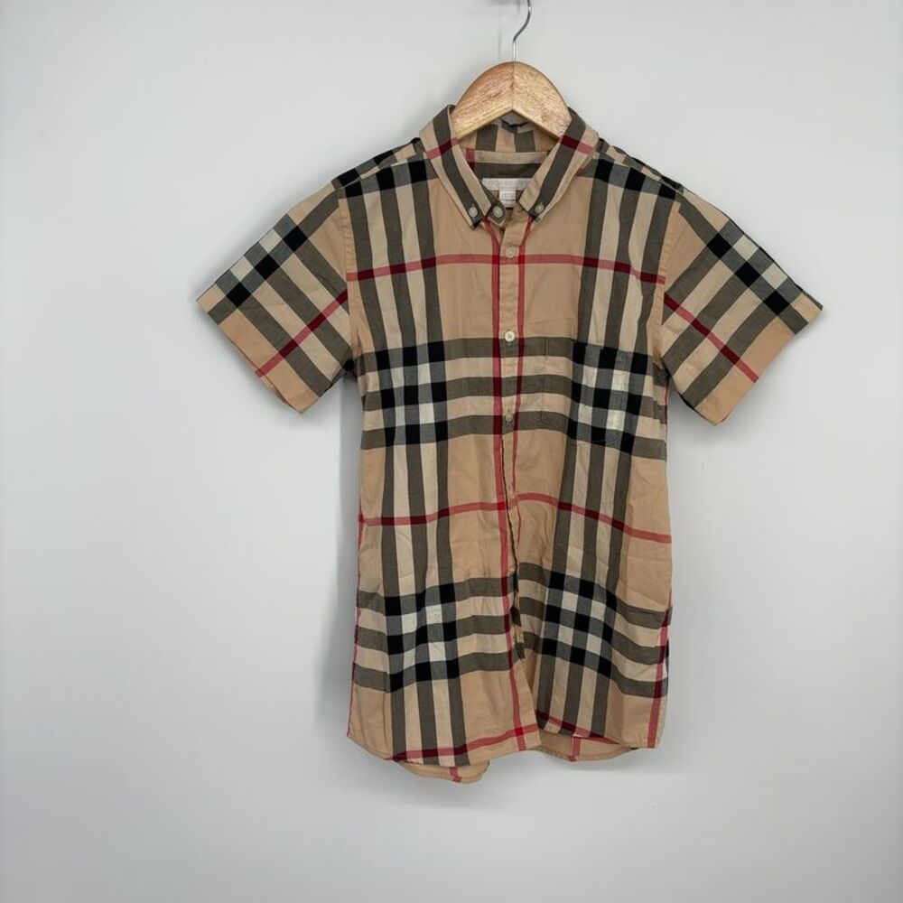 Burberry Boy’s Short-Sleeve Button-Down Shirt